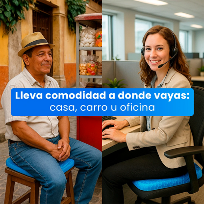 Cojín Ortopédico de Gel SitWell | Mejora la Postura